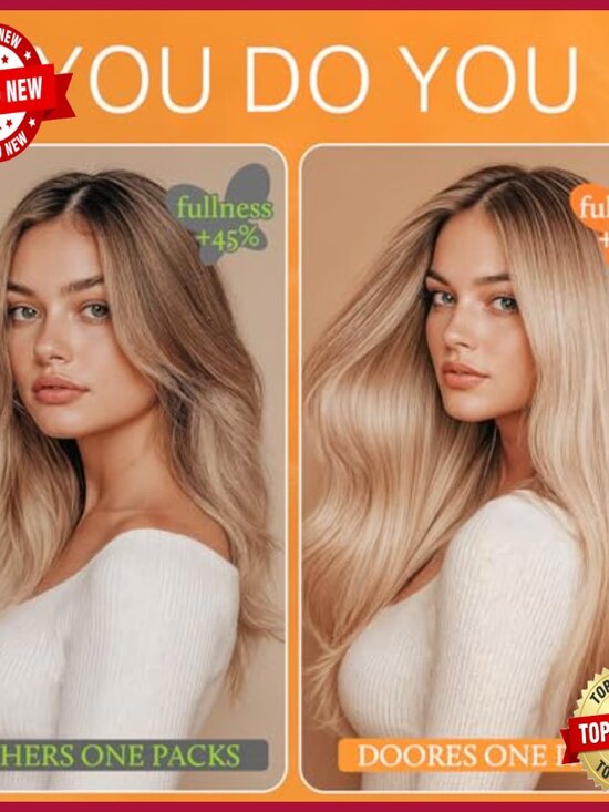 18 Inch Human Hair Extensions, 120g 7pcs Clip-In Weft, Straight Style main image 5